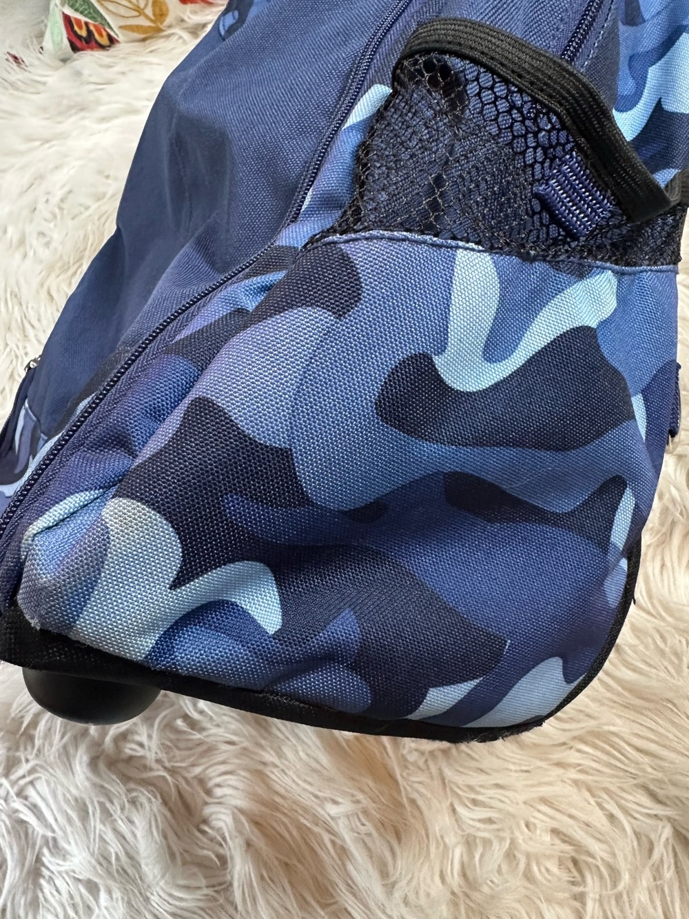M-88 • Blue Camouflage Rolling Backpack - Picture 6 of 15